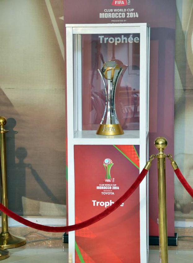 مجسم كأس العالم للأندية يحط الرحال بتطوان