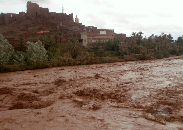 فيديو .. مروحيات الدرك والجيش تواصل إجلاء ضحايا الفيضانات