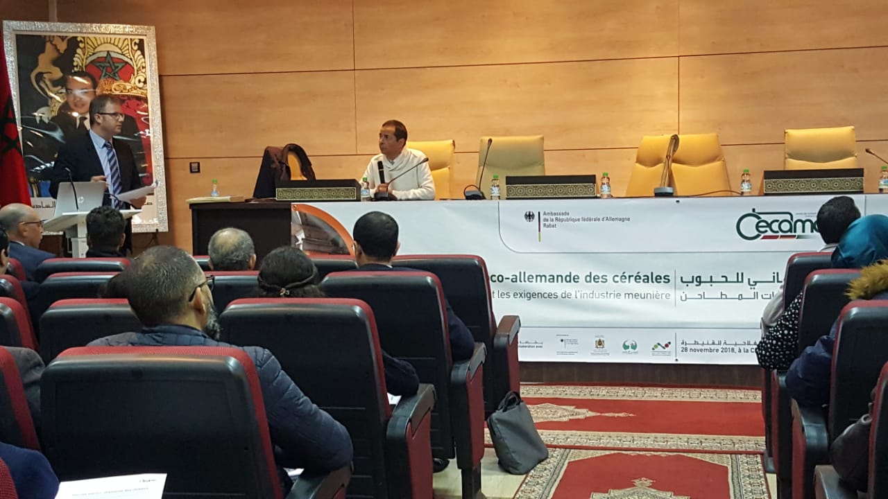 اليوم المغربي الألماني للحبوب .”جودة القمح ومتطلبات المطاحن”
