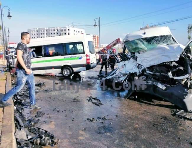 طنجة…حادثة سير مروعة
