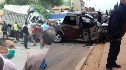 عدم سيطرة السائق على عطب بالفرامل خلف مقتل 6 أشخاص بمدينة الحاجب.