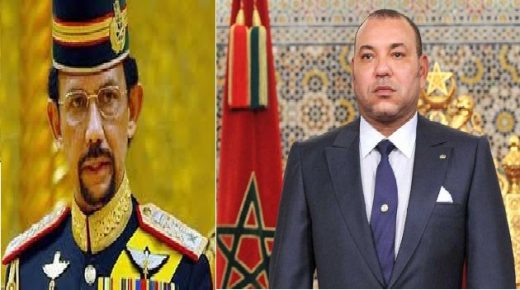 جلالة الملك يهنئ سلطان بروناي دار السلام بمناسبة عيد ميلاده
