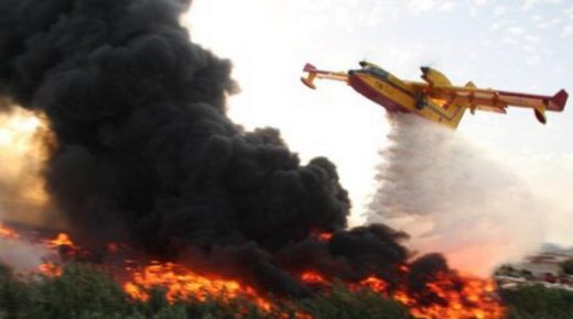 جهود متواصلة للسيطرة على حريق بغابة حوز الملاليين بعمالة المضيق-الفنيدق