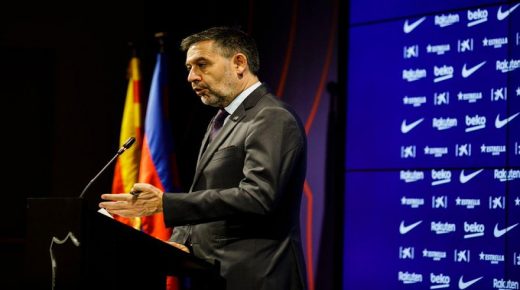 بعد تعنت طويل، بارتوميو يقدم استقالته من رئاسة نادي برشلونة