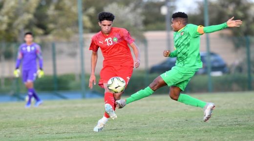 المنتخب الوطني لأقل من 20 سنة ينهزم أمام منتخب الطوغو في مباراة ودية