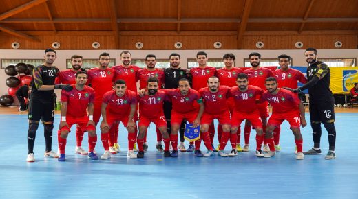 المنتخب الوطني لكرة القدم داخل القاعة يرتقي في تصنيف Futsal World Ranking