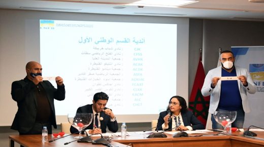 البرنامج العام للموسم الكروي الجديد (2020/2021) من البطولة الوطنية لكرة القدم داخل القاعة (القسم الأول والثاني)