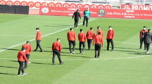 تشكيلة المنتخب الوطني لأقل من 20 سنة أمام المنتخب الليبي