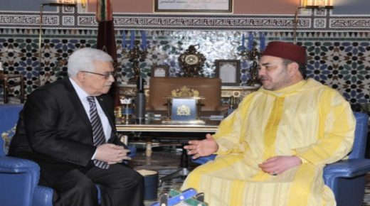 جلالة الملك يوجه رسالة إلى أخيه فخامة الرئيس محمود عباس، أبو مازن، رئيس دولة فلسطين.