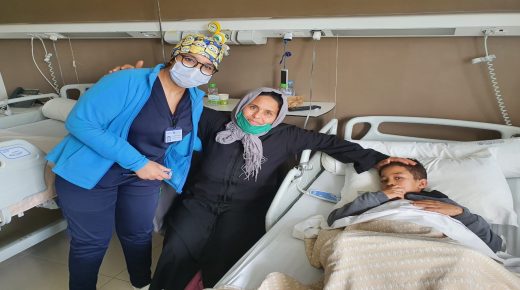 أصغر مشجع للنادي القنيطري يشكر المحب رضى بنوحود على تكلفه بكافة مصاريف علاجه