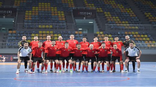 18 لاعبا يشاركون بالبطولة العربية لكرة القدم داخل القاعة رفقة المنتخب المغربي