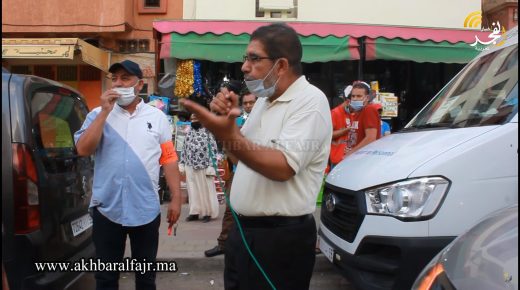 القنيطرة : حملة تحسيسية للتلقيح ضد كورونا بإشراف قائدة المقاطعة الرابعة والصحفيين والمجتمع المدني
