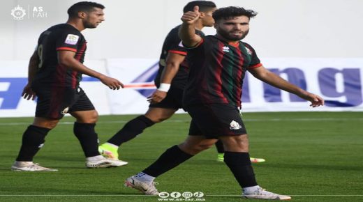 الجيش الملكي ينتصر على يوسفية برشيد، ويصعد للمركز الرابع، مستغلا هزيمة الدفاع