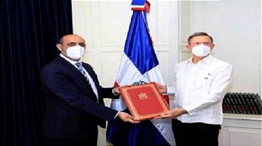 سفير المغرب بالدومينيكان يتباحث مع رئيس مجلس الشيوخ