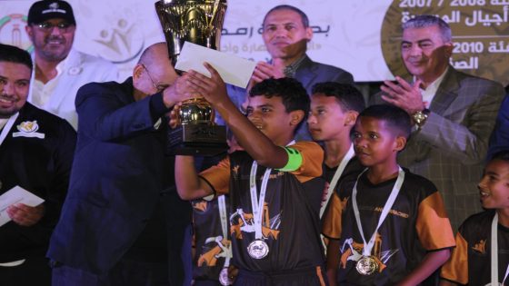 إسدال الستار على بطولة رمضان لكرة القدم المنظمة بالعيون من طرف مؤسسة أهل الرشيد الخيرية بفوز فريق شباب المسيرة (3-2) على فريق حي القسم