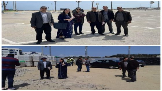 لجنة تقنية لجماعة مرتيل تقوم بزيارة ميدانية لمعاينة الأماكن المحددة المدرجة في كناش التحملات المتعلق بإستغلال مواقف السيارات