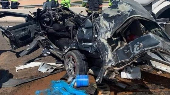 حادثة سير جد خطيرة اليوم الأربعاء 11 ماي بالطريق الجهوية 212 بثراب جماعة كماسة إقليم شيشاوة