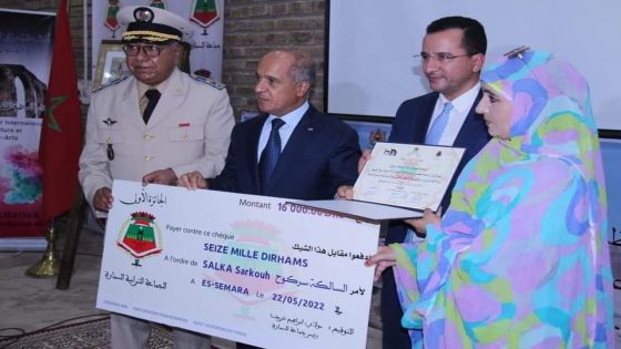 تنظيم حفل ختامي لتوزيع الجوائز على الفائزين بأحسن التصاميم بمدخل مدينة السمارة