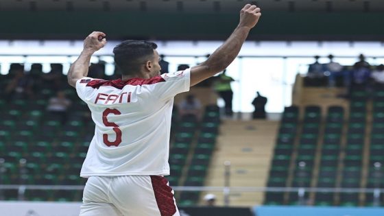 بثلاثية نظيفة في النهائي أمام المنتخب العراقي… المنتخب الوطني المغربي يتوج للمرة الثانية تواليا بلقب كأس العرب لكرة القدم داخل الصالات
