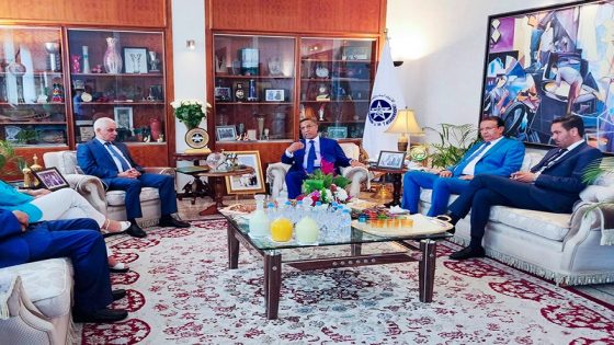 الاتحاد المغربي للشغل يستقبل السيد خالد آيت الطالب، وزير الصحة والحماية الاجتماعية