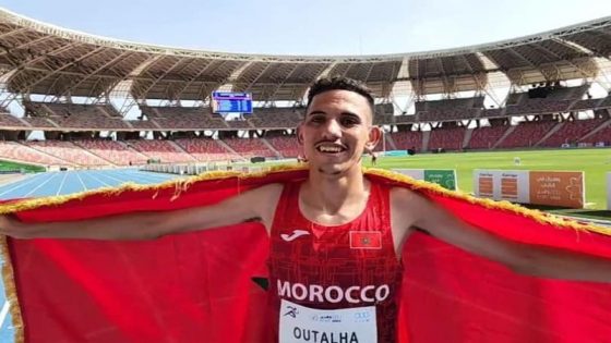 المغربي أوطلحة يفوز بأول ذهبية في سباق نصف الماراطون بألعاب البحر الأبيض المتوسط وهران 2022