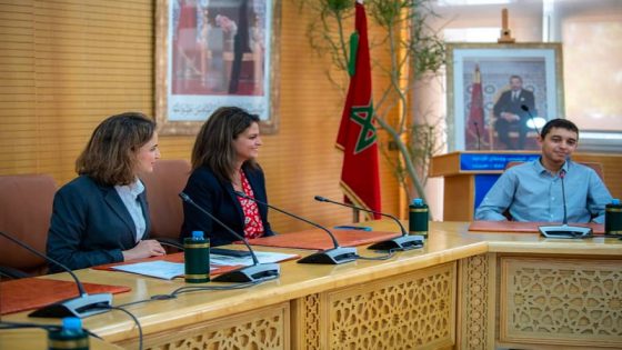 الوزيرة غيثة مزور تستقبل الفريق الممثل للمملكة المغربية في نهائيات الأولمبياد العالمية للمعلوميات