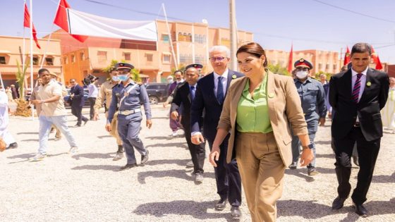 الوزيرة فاطمة الزهراء المنصوري تعطي الانطلاقة الرسمية للقافلة التحسيسية للقرب بإقليم شيشاوة
