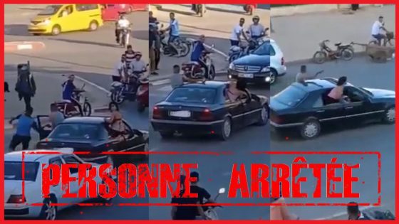 تفاعلا مع فيديو منشور بمواقع التواصل الاجتماعي.. أمن وجدة يوقف أحد المشتبه بهم برشق شرطي بقنينات زجاجية بالشارع العام