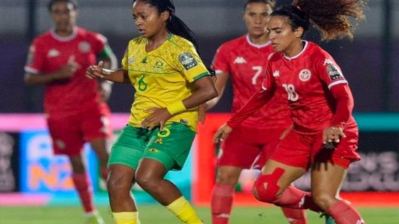 منتخب جنوب إفريقيا يبلغ نصف نهائي كأس إفريقيا للسيدات (المغرب 2022) بفوزه على نظيره التونسي 1-0