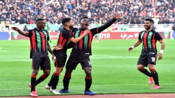 الجيش الملكي يفوز على أولمبيك خريبكة، ويحسم تأهله لكأس الكونفدرالية الإفريقية