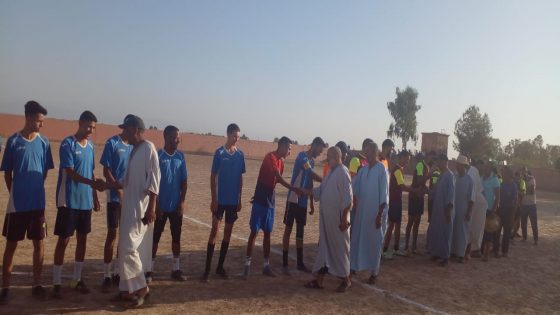 افتتاح دوري أيت إيمور لكرة القدم المنظم من طرف جمعية نادي شباب ايت يمور للرياضة و التكوين