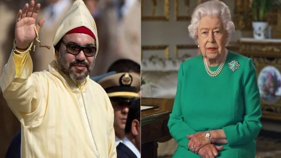الملك محمد السادس يبعث برقية تعزية ومواساة إلى الملك تشـارلـز الثالث على إثر وفاة الملكة إليزابيت الثانية