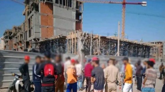 مصرع عامل في ورش للبناء بمنطقة تمنصورت مراكش