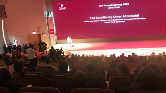 الاجتماع السنوي للمنظمة الدولية للتقييس 2022 : تسليط الضوء على دور التقييس بالإمارات