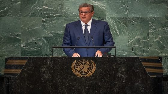 الجمعية العامة للأمم المتحدة 2022.. رئيس الحكومة عزيز أخنوش يؤكد أن المغرب سيواصل التصدي لشبكات الاتجار بالبشر
