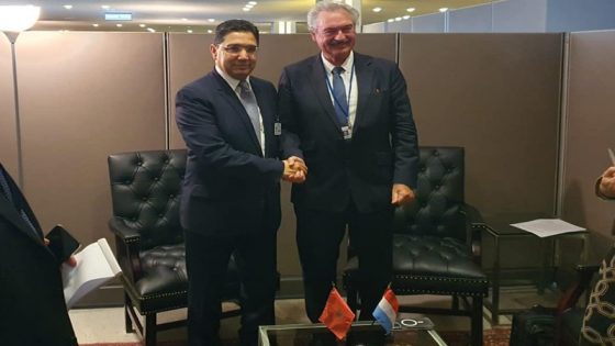 وزير الخارجية ناصر بوريطة يتباحث مع نظيره من اللوكسومبورغ