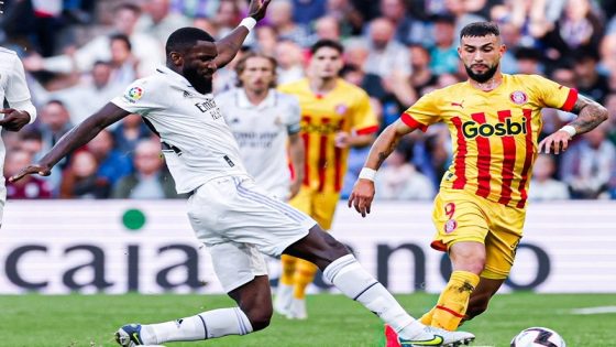 ريال مدريد يتعادل مع جيرونا (1-1)