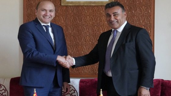 نائب رئيس مجلس النواب يتباحث مع النائب الدنماركي ناصر خضر بالرباط