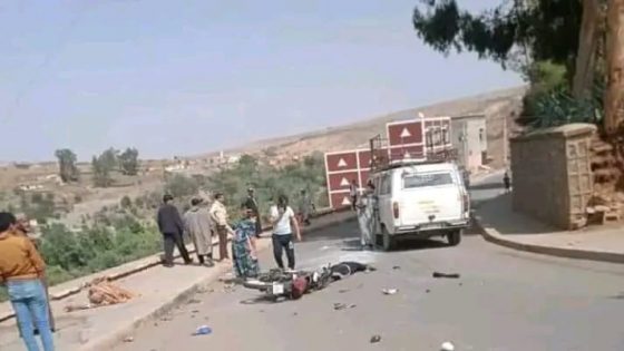 مصرع شخص في حادث سير مميتة بجماعة أسيف المال دائرة مجاط إقليم شيشاوة