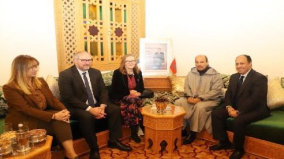 رئيس مجلس المستشارين يتباحث مع وفد عن مجلس الشيوخ الفرنسي