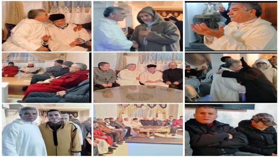 حضور شخصيات و أئمة بتقديم تعازي للسيد إدريس لزعز في وفاة والدته طيب الله ثراها