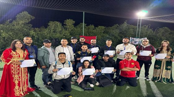 نجاح باهر لحفل نهائي الدوري الرمضاني للإعلاميين القنيطريين في نسخته الأولى