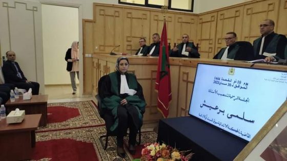 تعيين القاضية سلمى برعيش بالمحكمة الابتدائية بسوق السبت أولاد النمة