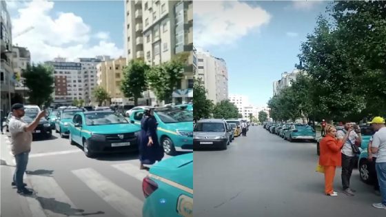 اتفاق و اتحاد متراص في خرجة من جميع نقابات السائقين المهنيين لسيارات الأجرة بطنجة