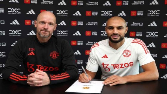 الفحص الطبي لأمرابط مع مانشستر يونايتد يكشف معاناته من إصابة