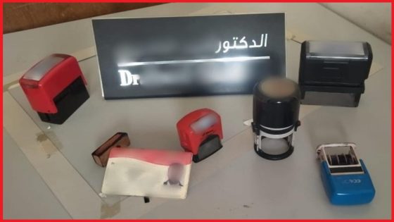 طالبا سابقا بإحدى كليات الطب – قضية تتعلق بالتزوير واستعماله وانتحال صفة ينظمها القانون ومزاولة مهنة الطب بشكل تدليسي