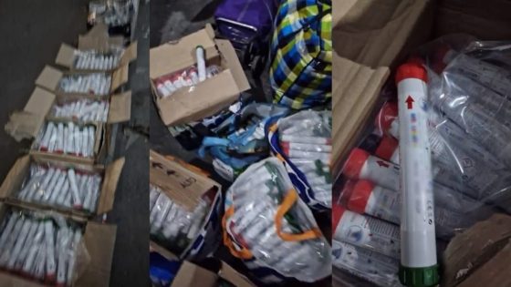 بحثا قضائيا تحت إشراف النيابة العامة المختصة، مساء أمس الاثنين 9 أكتوبر الجاري، وذلك لتحديد ظروف ومحاولة تهريب شحنة من المفرقعات والشهب النارية إلى المغرب