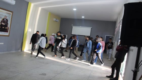منتدى التكوين المسرحي جديد جمعية بسيكو ارت للثقافة والفنون بدعم من المجلس الجماعي لمدينة مشرع بلقصيري
