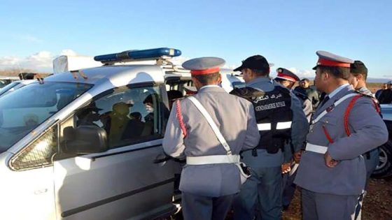الدرك الملكي باليوسفية يوقف اكثر من 60 شخص.