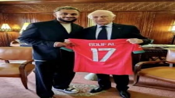 زيارة بوفال للقصر الملكي
